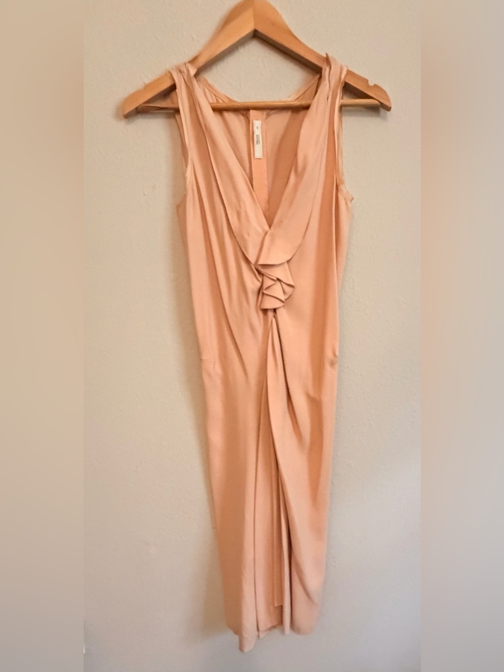 Prada Midi Peachy Pink Dress